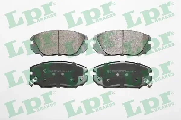 Колодки тормозные LPR 05P1409 (фото 1)
