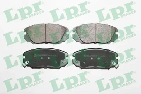 Гальмівні колодки дискові LPR 05P1409
