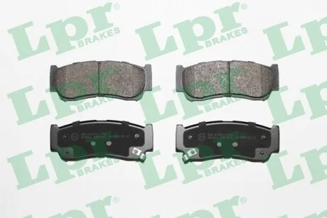 Гальмівні колодки дискові LPR 05P1417