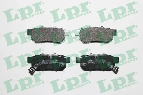 - Гальмівні колодки до дисків (R, S) LPR 05P1425