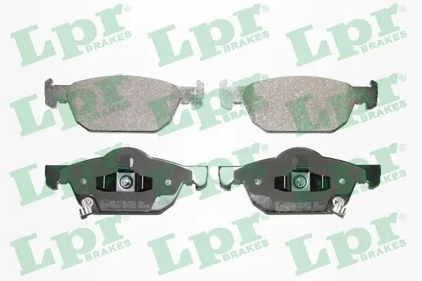 Комплект тормозных колодок из 4 шт. дисков LPR 05P1560 (фото 1)