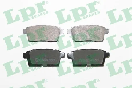 Тормозные колодки дисковые LPR 05P1572