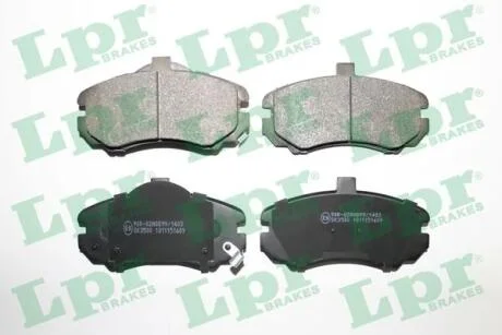 - Гальмівні колодки до дисків LPR 05P1609