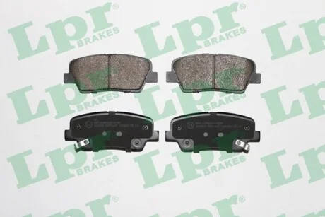 Колодки тормозные LPR 05P1625