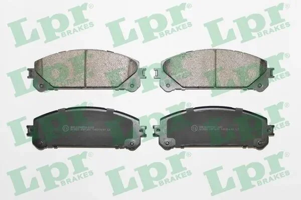 Комплект гальмівних колодок з 4 шт. дисків LPR 05P1691 (фото 1)