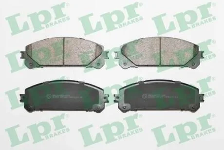 Комплект тормозных колодок из 4 шт. дисков LPR 05P1691