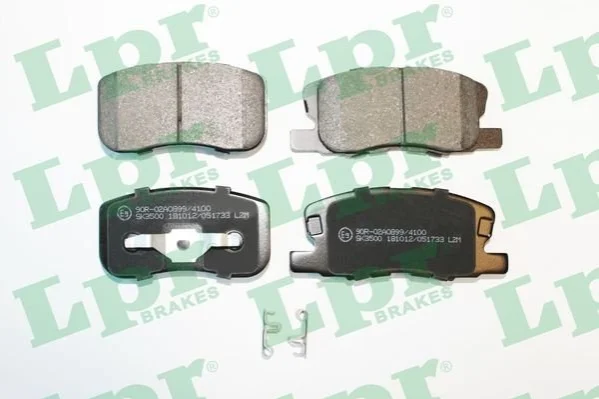 Комплект тормозных колодок из 4 шт. дисков LPR 05P1733 (фото 1)