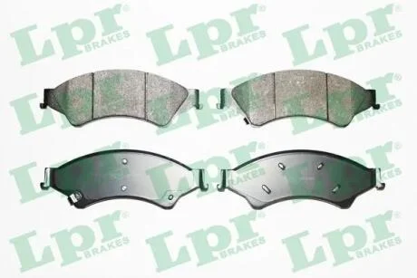 - Гальмівні колодки до дисків LPR 05P1768