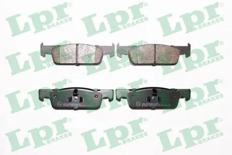 Комплект тормозных колодок из 4 шт. дисков LPR 05P1825