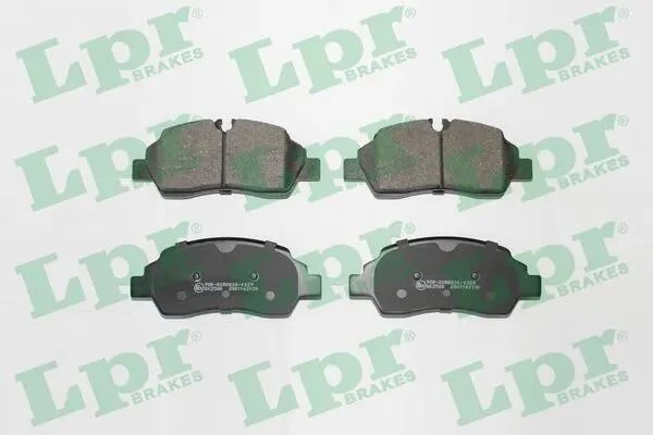 Комплект тормозных колодок из 4 шт. дисков LPR 05P2130 (фото 1)