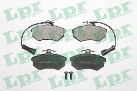 Тормозные колодки дисковые LPR 05P221