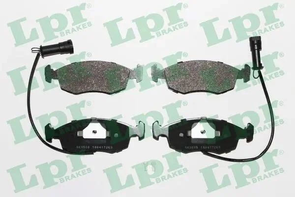 Тормозные колодки дисковые LPR 05P269 (фото 1)