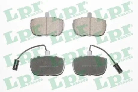 Колодки тормозные дисковые LPR 05P433