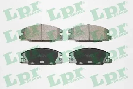 Комплект тормозных колодок из 4 шт. дисков LPR 05P544 (фото 1)