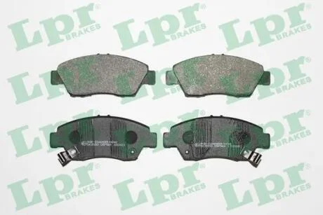 Гальмівні колодки дискові LPR 05P564