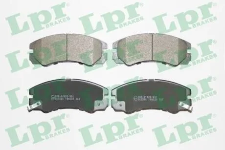 Тормозные колодки дисковые LPR 05P565