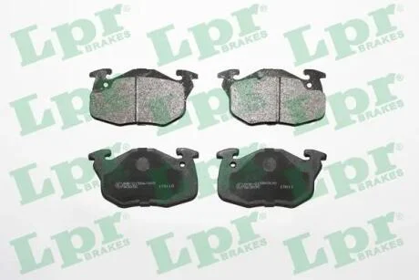 - Гальмівні колодки до дисків (F, S) LPR 05P642 (фото 1)