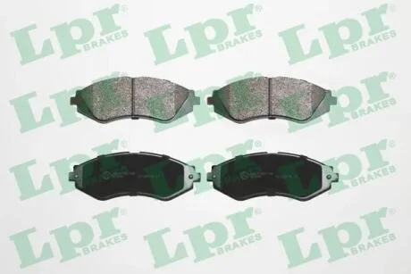 - Гальмівні колодки до дисків (F, V) LPR 05P710