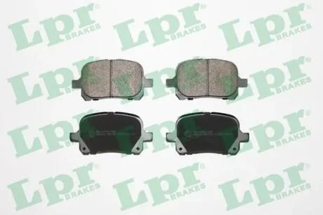 Тормозные колодки дисковые LPR 05P712