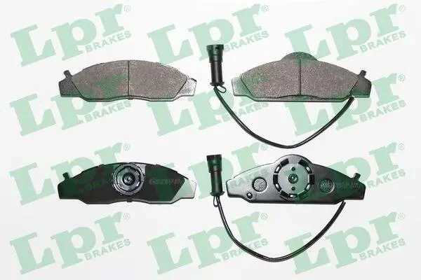 - Гальмівні колодки до дисків (F, V, з датчиком) LPR 05P721 (фото 1)