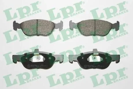 Комплект тормозных колодок из 4 шт. дисков LPR 05P740