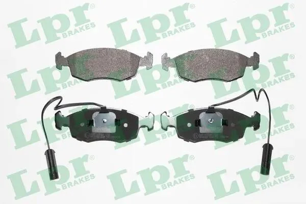 - Гальмівні колодки до дисків (F, V, з датчиком) LPR 05P755 (фото 1)