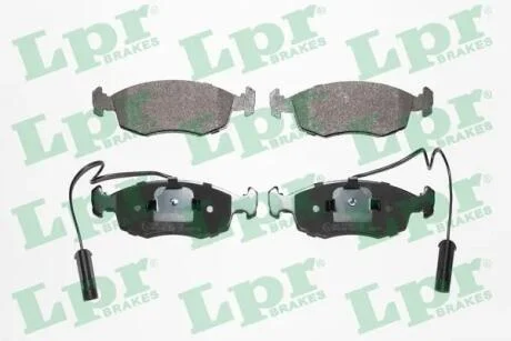 - Гальмівні колодки до дисків (F, V, з датчиком) LPR 05P755