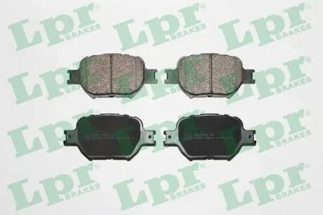 Гальмівні колодки дискові LPR 05P837
