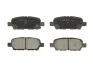 Колодка гальм. диск. INFINITI FX, NISSAN X-TRAIL (T30) задн. (вир-во) LPR 05P857 (фото 1)