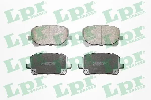 - Гальмівні колодки до дисків (F, V) LPR 05P904 (фото 1)