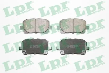 - Гальмівні колодки до дисків (F, V) LPR 05P904