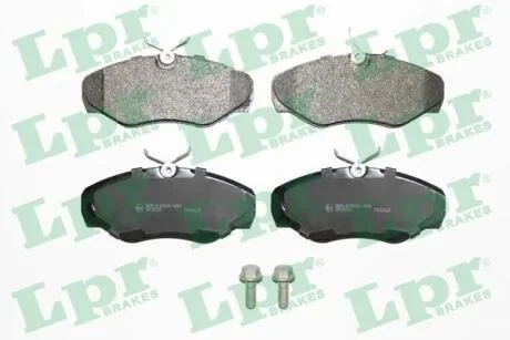 - Гальмівні колодки до дисків (F, V) LPR 05P908