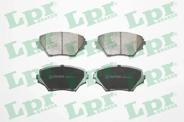 Гальмівні колодки дискові LPR 05P958 (фото 1)