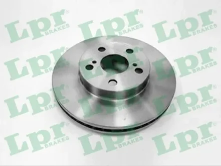 Диск тормозной передний (кратно 2) Lexus CT (11-)/ Toyota Prius (08-) (D=255mm) LPR T2062V