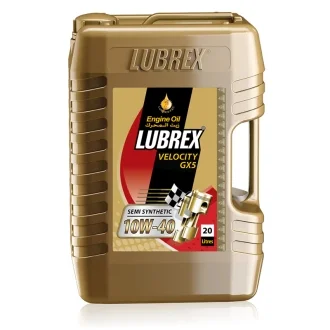 Масло ДВС 10W-40 VELOCITY GX5 API SG/CF, 20л, п/синт. LUBREX 1205717020