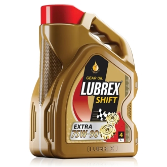 Олива трансміс. 75W-90 SHIFT EXTRA API GL-4, 4л. синт. LUBREX 1323837004