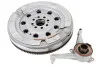 Демпфер + комплект сцепления + выжимной VW T4 2.5TDI (75kw) ACV LuK 600 0002 00