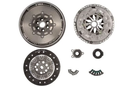 Демпфер + комплект зчеплення VW Caddy 1.9TDI 77kw 04-10/Golf V 1.6TDI 66-77kw 03-08 LuK 600 0016 00