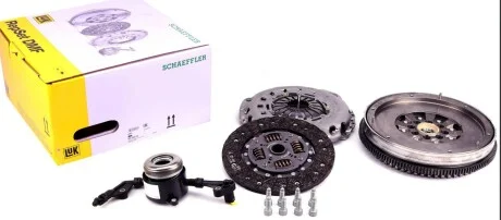 Демпфер + комплект сцепления + выжимной + болты маховика MB Sprinter 2.2CDI 03-06 OM611 LuK 600 0056 00