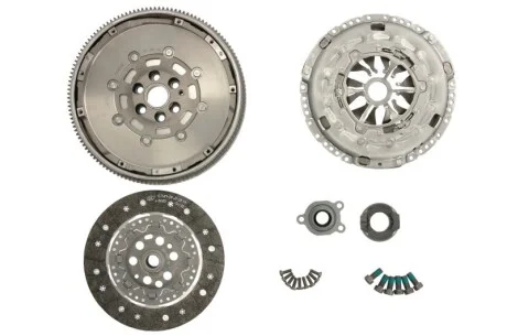 Демпфер + комплект зчеплення VW T5 1.9TDI 03-09 (62kw/63kw/75kw/77kw) LuK 600016900