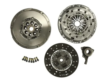 Демпфер + комплект сцепления Ford Transit 2.4TDCi 06-14, 74/85/103kw LuK 600 0173 00