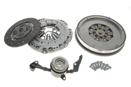 Демпфер + комплект сцепления + выжимной MB Sprinter 2.2CDI OM646 06- LuK 600 0255 00