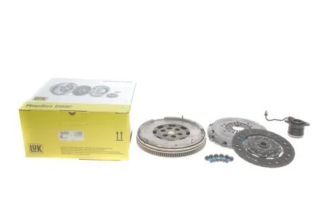 Демпфер + комплект сцепления + выжимной Fiat Doblo 1.6D Multijet 10- LuK 600 0376 00