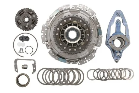 Комплект зчеплення VW Passat 1.4TSI/1.8TSI, 10-14, DSG7-0AM/0CW (DQ200) LuK 602 0001 00