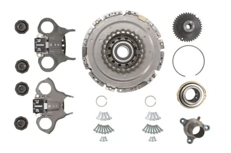 Комплект зчеплення Ford Fiesta VI (CB1, CCN): 1.0 EcoBoost 01/13-, 74kw, Powershift, DPS6 LuK 602 0014 00