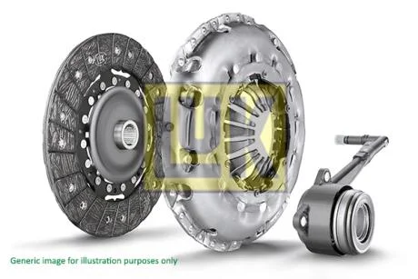 Комплект сцепления Renault Clio III 1.2 16V, 07-, D4F 784 LuK 620 3308 33
