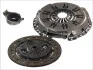 Комплект зчеплення Ford Escort/Fiesta 1.8D 89-99 (d=220mm) (+вижимний) LuK 622210800 (фото 1)