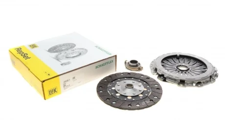 Комплект сцепления Hyundai Santa Fe 2.4 16V 01-06 (d=230mm) (+выжимной) LuK 623379500