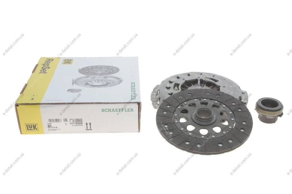 Комплект сцепления BMW 5 (E60)/X5 (E53) 03-09 (d=240mm) M57/N62 LuK 624317400 (фото 1)