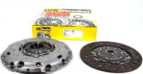 Комплект зчеплення VW T5/T6 2.0TDI/4motion 09-, 100/103kw, d=240mm LuK 624 3517 09